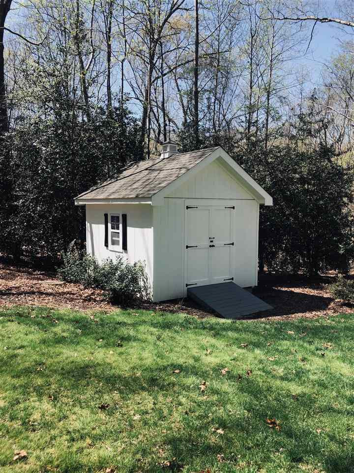 10709 Dunhill Terrace Raleigh, NC 27615 - Photo 29 of 30 Even the out buildings are perfect! Beautifully designed storage area for all of your outdoor projects. Out Buildings