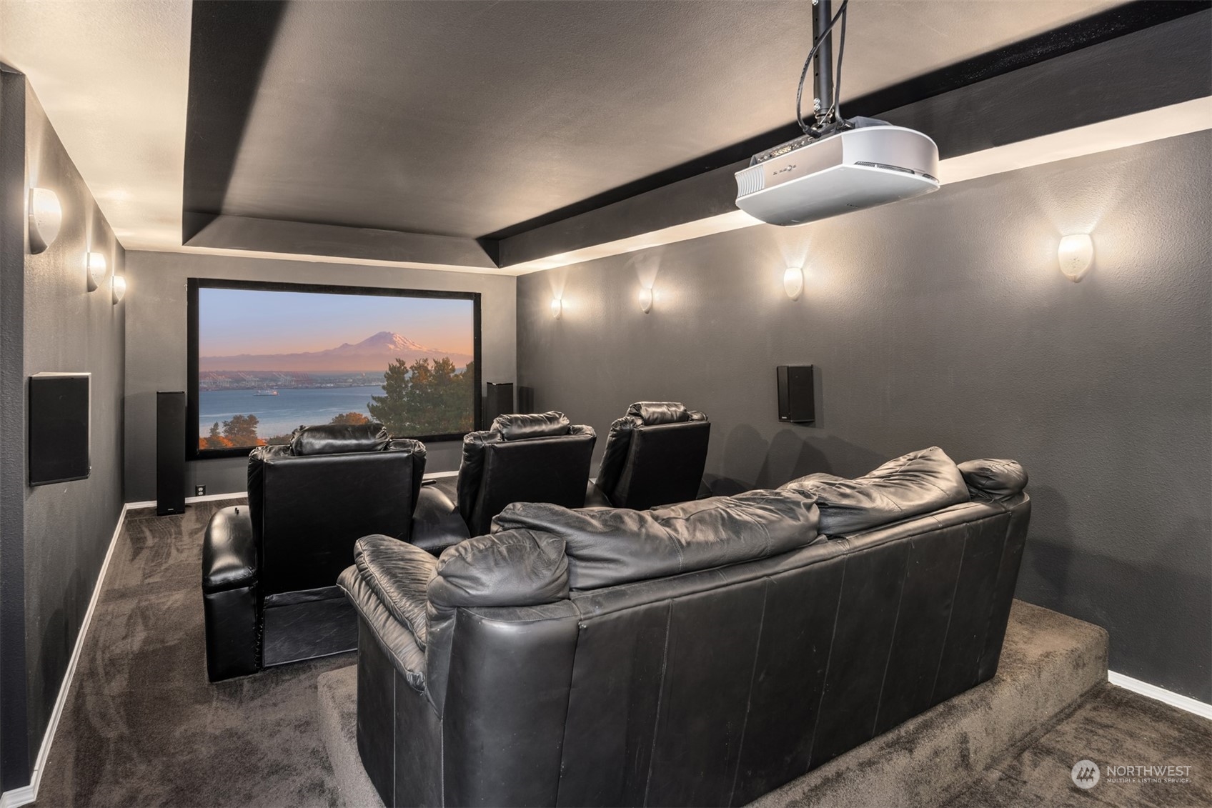 23021 21st Avenue Southeast Bothell, WA 98021 - Photo 22 of 29 a living room with furniture and a flat screen tv