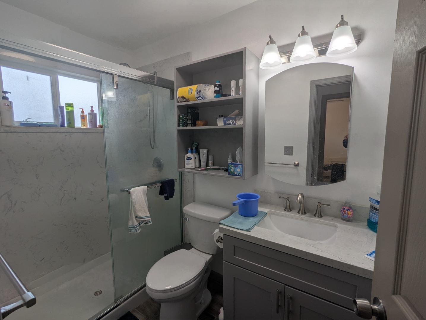 250 Schafer Road Hayward, CA 94544 - Photo 11 of 21 a bathroom with a sink toilet and shower