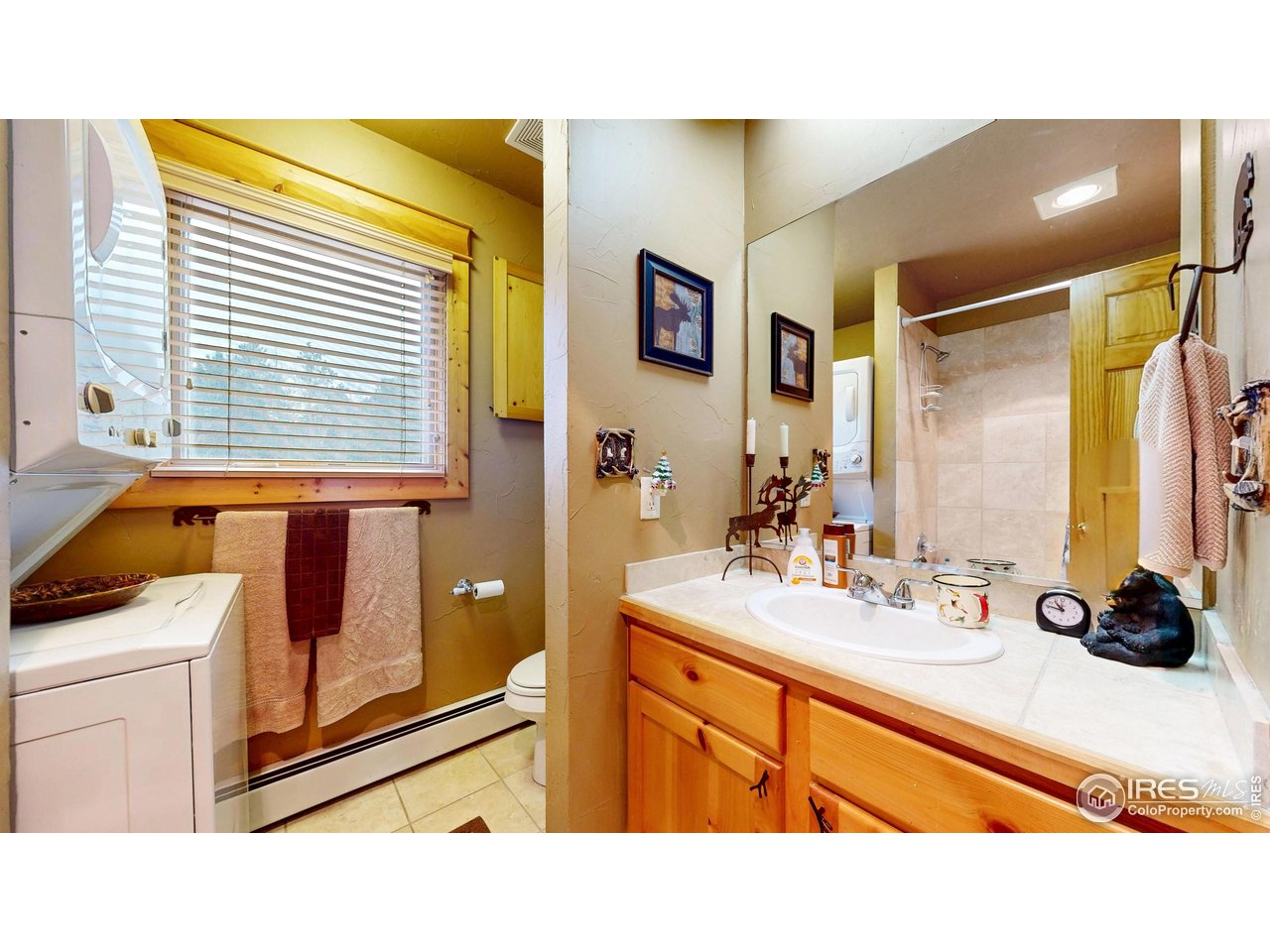 1280 Fall River Road, Unit 1 Estes Park, CO 80517 - Photo 15 of 29 Upstairs Bath & Laundry Room