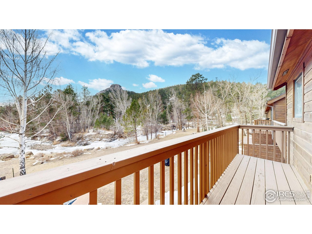 1280 Fall River Road, Unit 1 Estes Park, CO 80517 - Photo 19 of 29 Upstairs deck