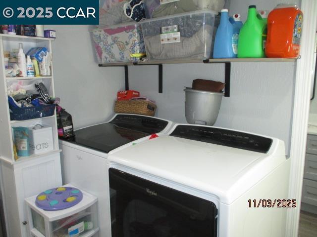 5751 Bridgehead Road Oakley, CA 94561 - Photo 9 of 14 a close view of washer and dryer