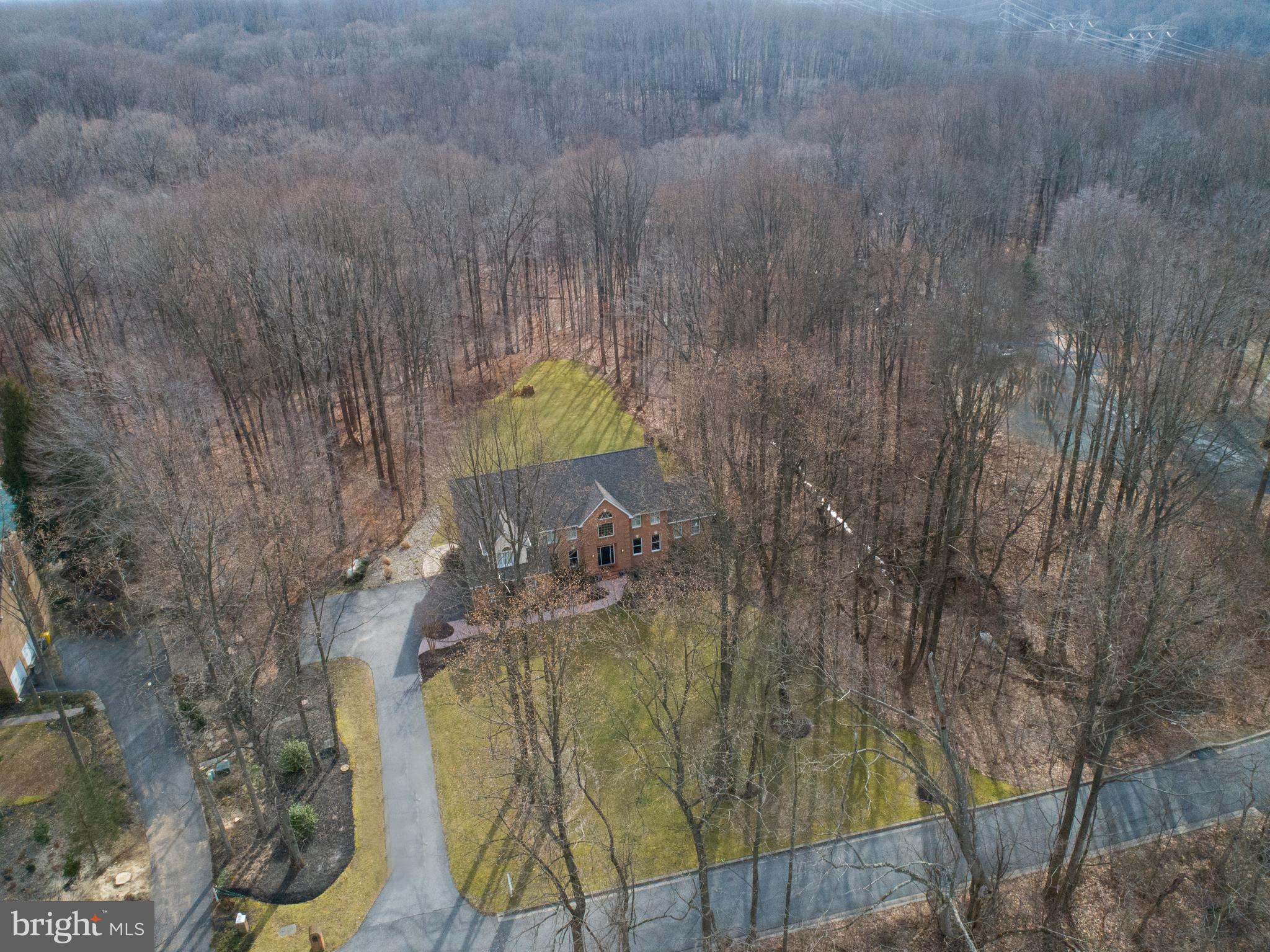 Aerial of entire property