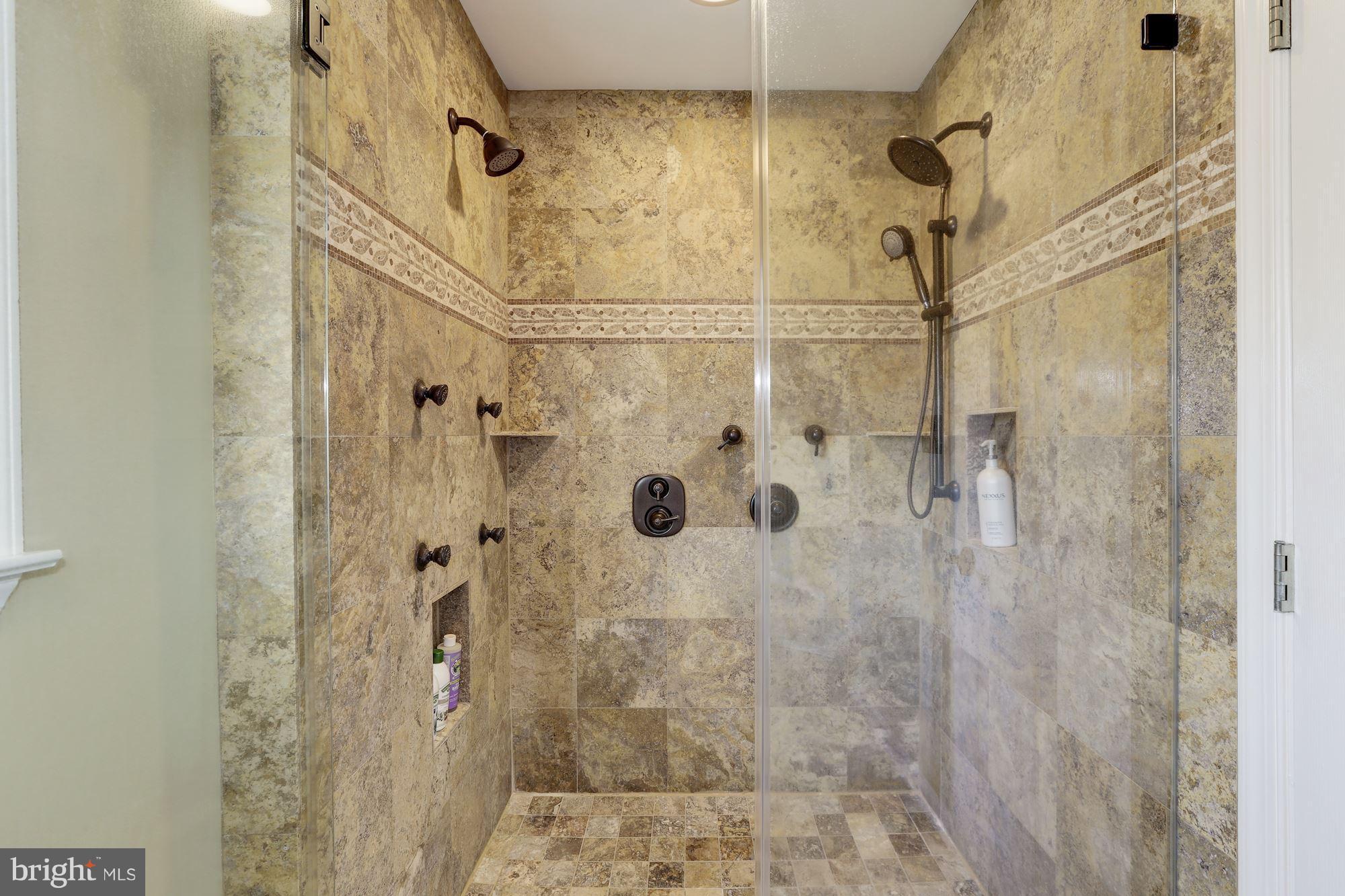 1705 Sinclair Road Gambrills, MD 21054 - Photo 40 of 82 Walk-in shower w/ dual shower head & body sprayers