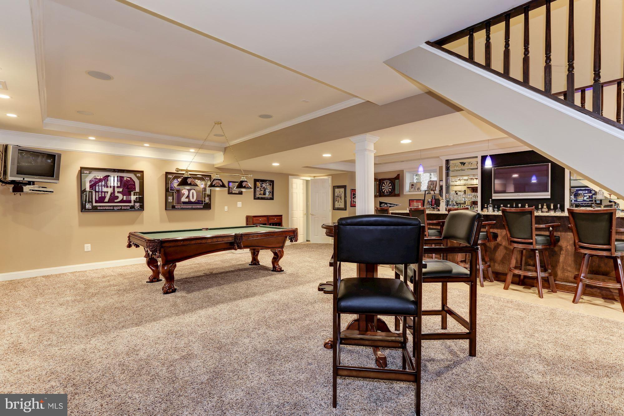 1705 Sinclair Road Gambrills, MD 21054 - Photo 50 of 82 Lower level space for pool table