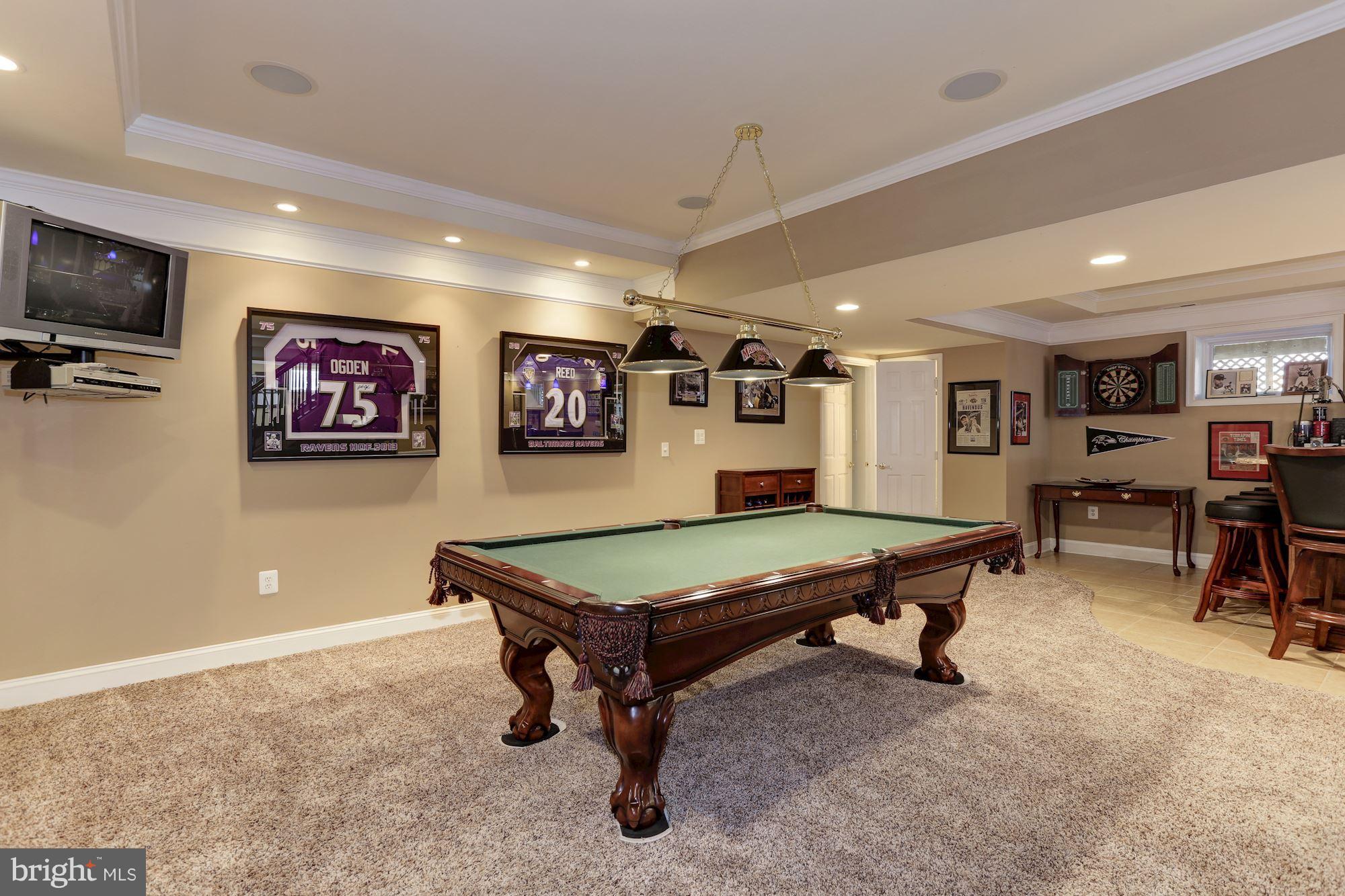 1705 Sinclair Road Gambrills, MD 21054 - Photo 52 of 82 Lower level space for pool table