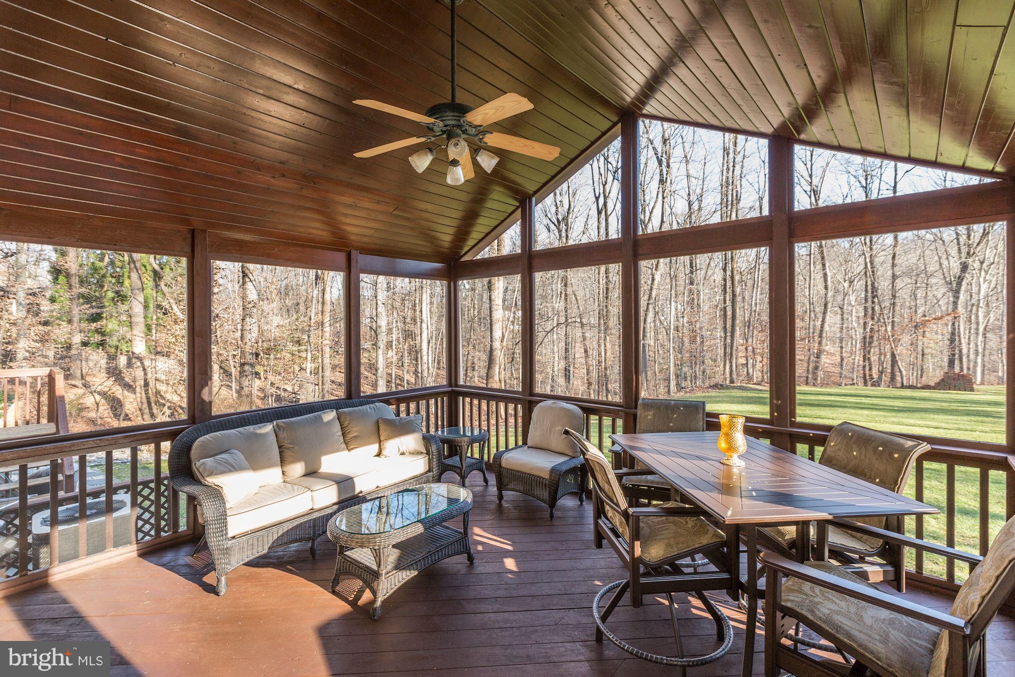 1705 Sinclair Road Gambrills, MD 21054 - Photo 73 of 82 Screened in porch w/ beautiful backyard view
