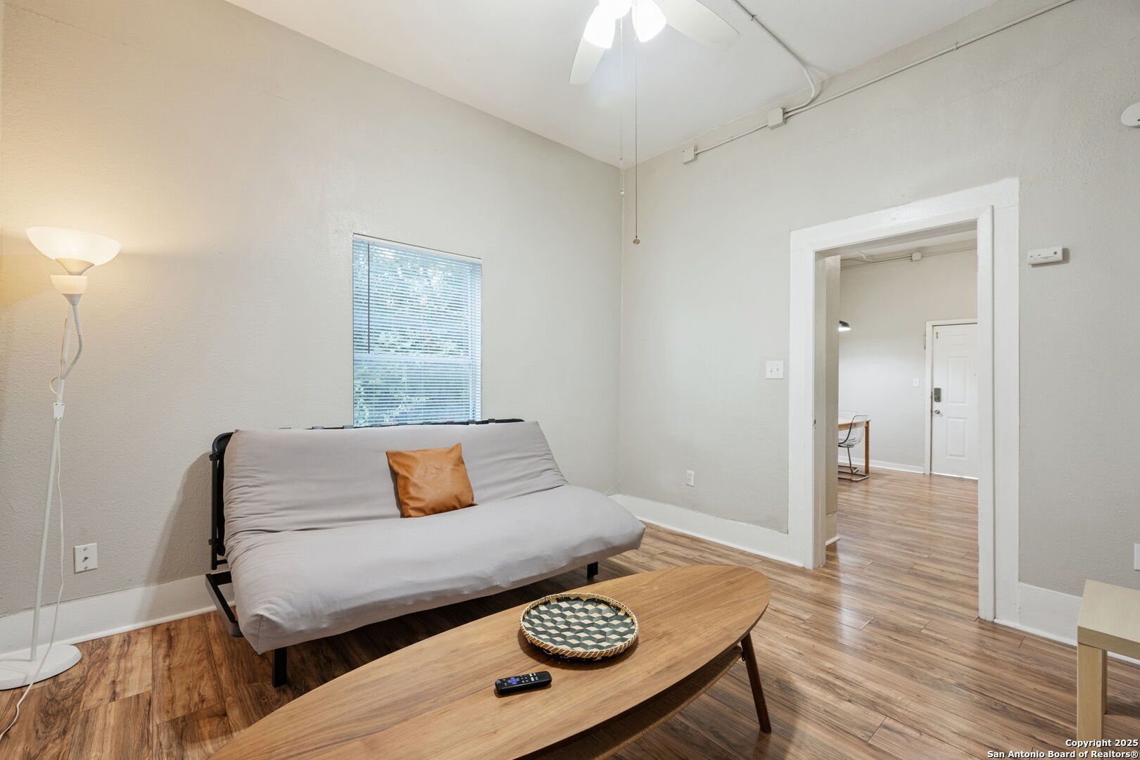 215 Blanco Road San Antonio, TX 78212 - Photo 13 of 48 a bedroom with furniture and wooden floor