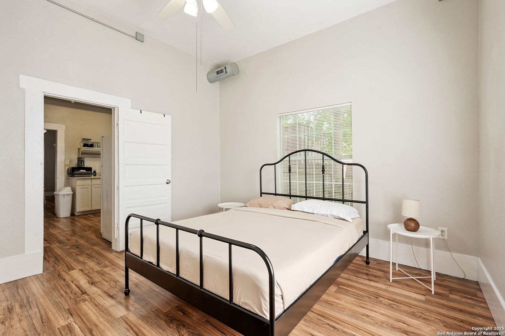 215 Blanco Road San Antonio, TX 78212 - Photo 24 of 48 a bedroom with a bed and a view of bathroom