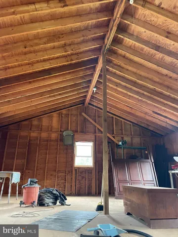 a view of a storage & utility room with stuff