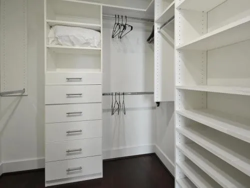 a view of walk in closet