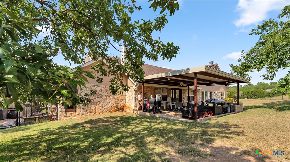 306 Alexander Avenue Burnet, TX 78611 - Photo 33 of 38 a view of outdoor space yard and patio