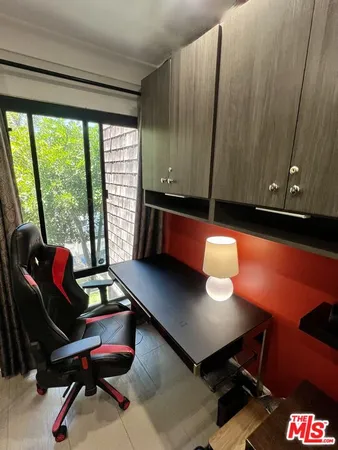 a outdoor sitting area with furniture and outdoor space