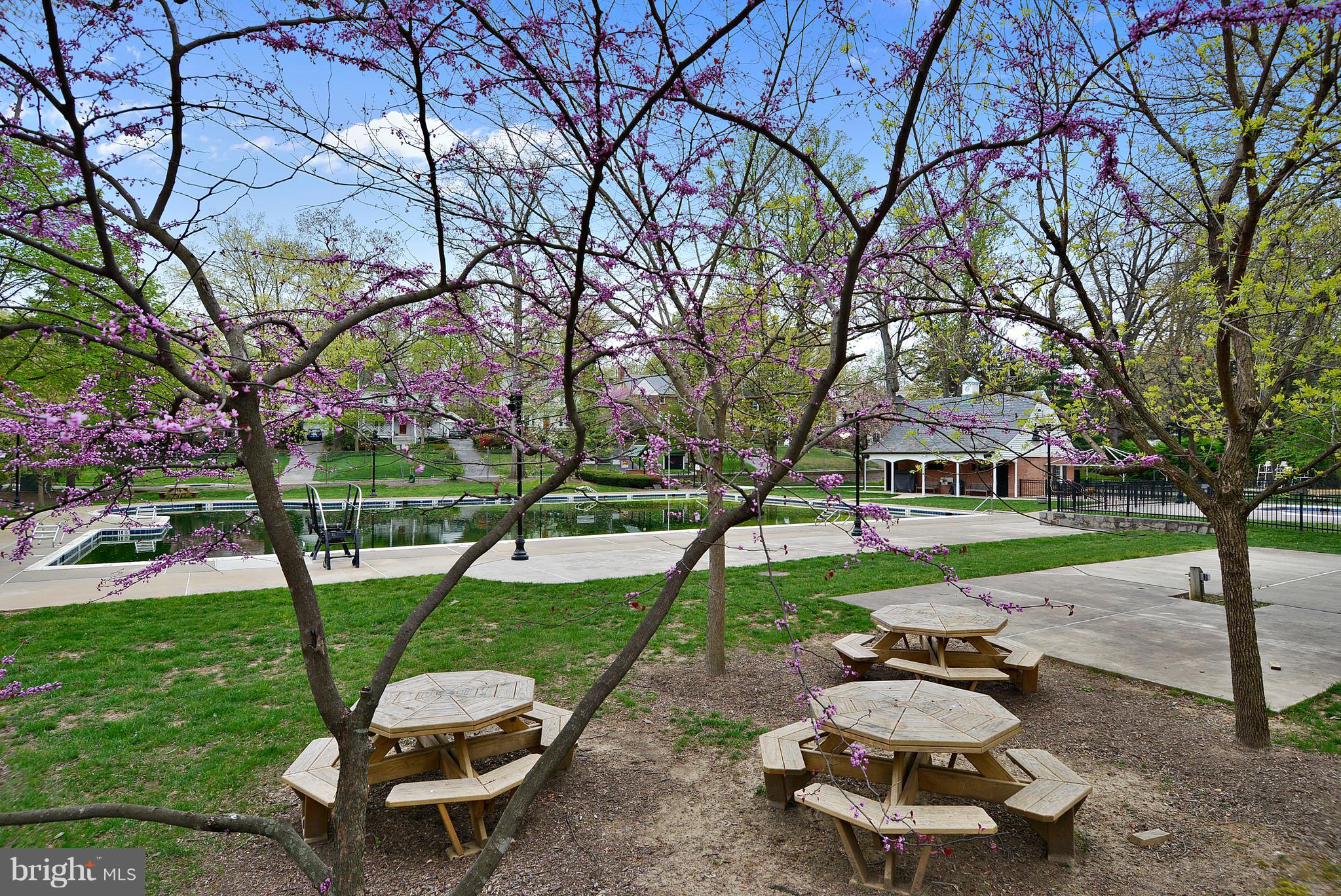 708 Stoneleigh Road Baltimore, MD 21212 - Photo 59 of 61 a view of a patio with chairs and a yard