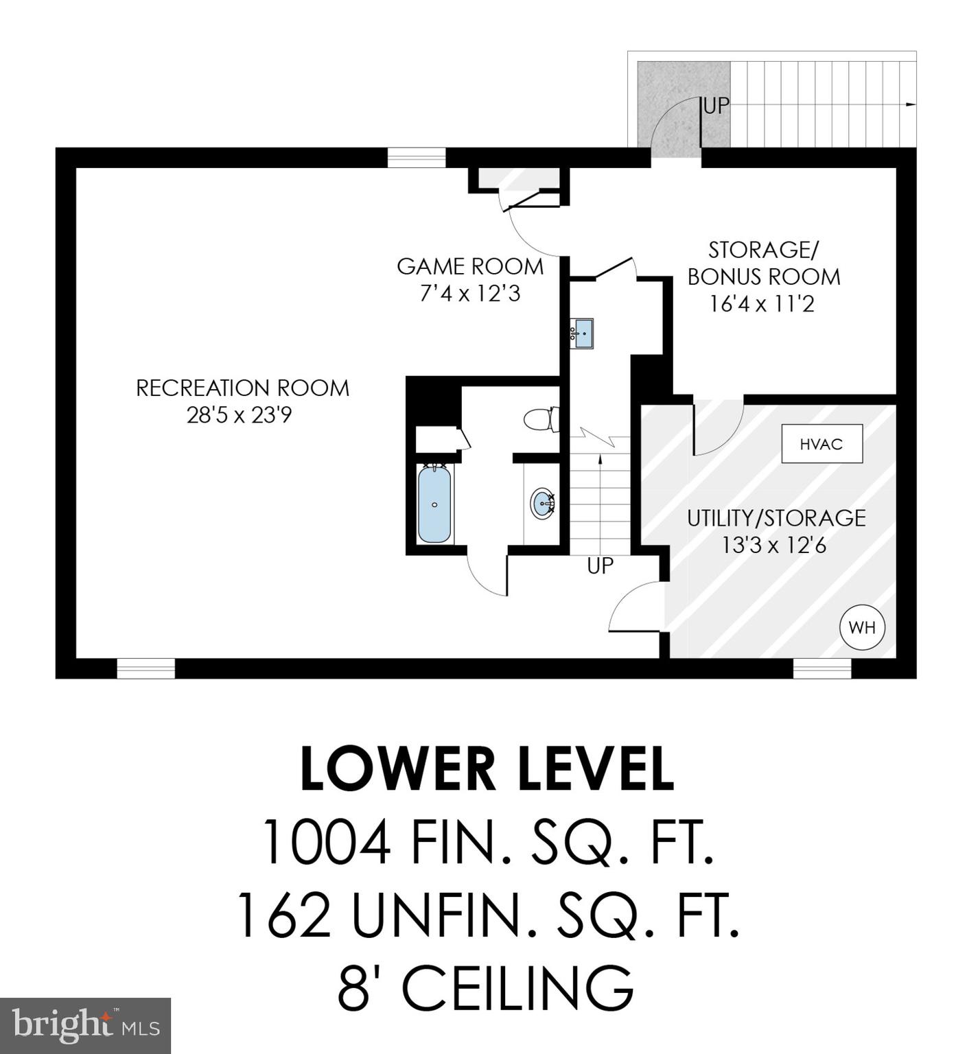 11809 State Rte 4707 Reston, VA 20191 - Photo 70 of 70 Lower-Level Floor Plan.
