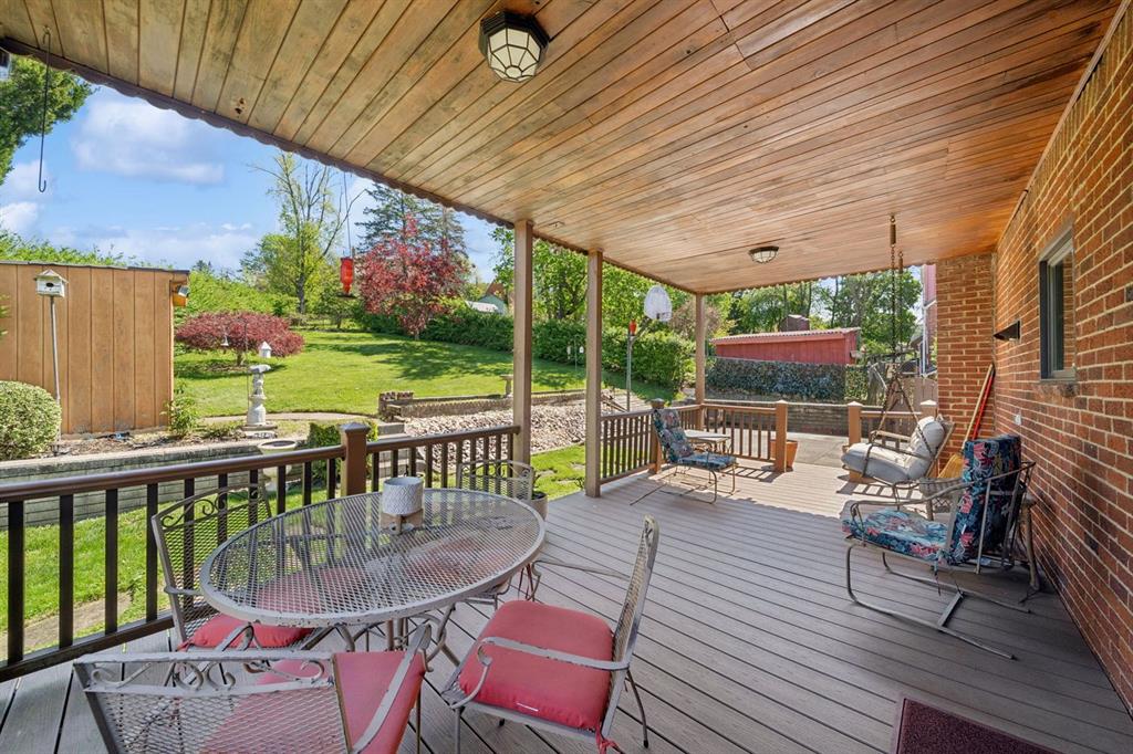 126 Bartley Road Pittsburgh, PA 15241 - Photo 11 of 32 Wow! So nice to be outdoors here. Dining, entertaining, and overall just enjoying nature.