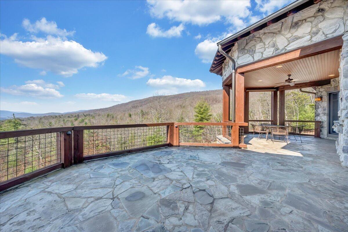 144 Seven Ridges Road Hot Springs, VA 24445 - Photo 35 of 99 38 Stone Patio Off Main Level