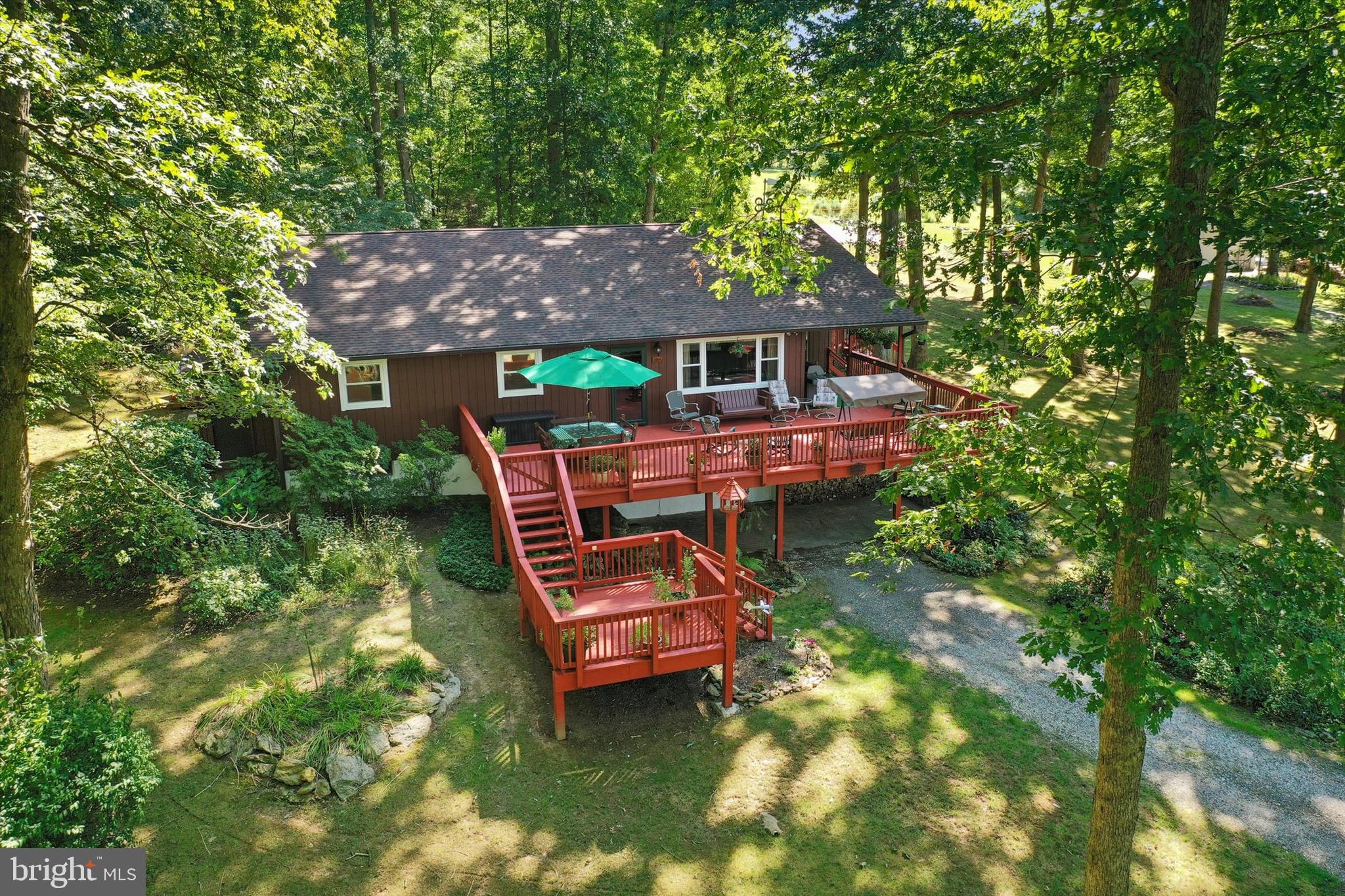 5164 Buttermilk Road Pylesville, MD 21132 - Photo 3 of 144 Aerial View - Front View