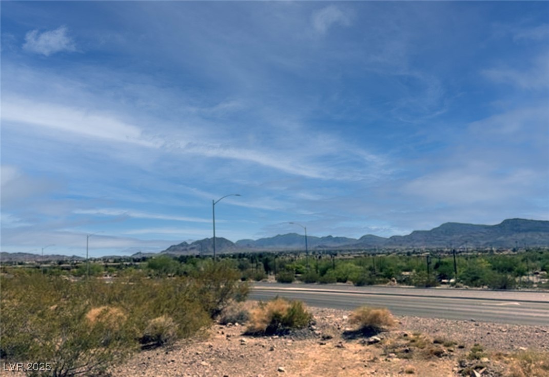 Racetrack And Venice Henderson, NV 89015 - Photo 3 of 5 View of the front road and mountains in the background