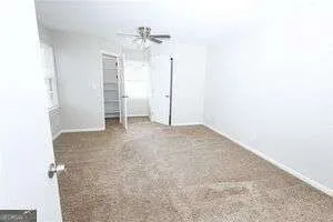 a view of empty room