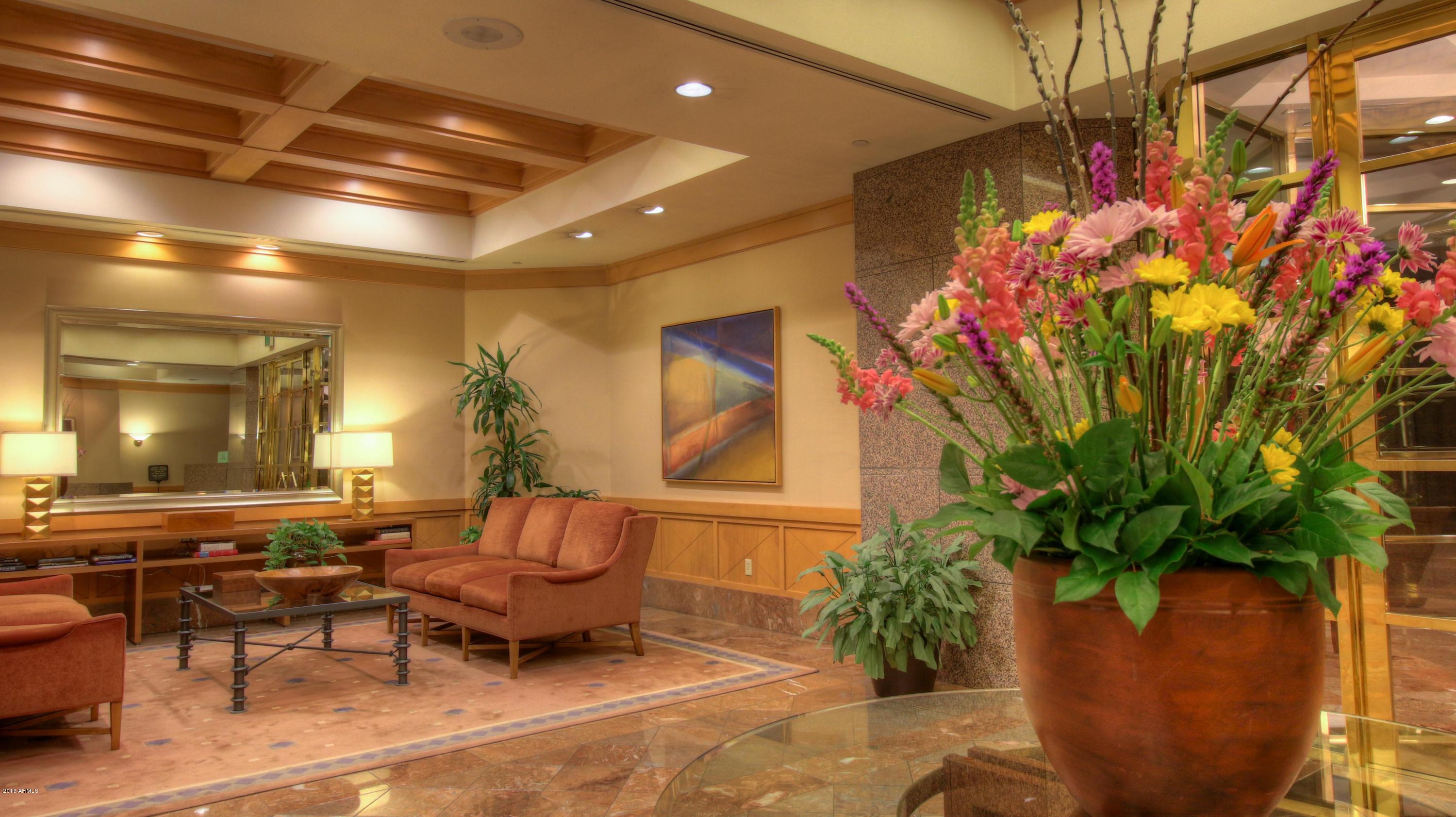 1040 East Osborn Road, Unit 1002 Phoenix, AZ 85014 - Photo 17 of 34 Extensive lobby