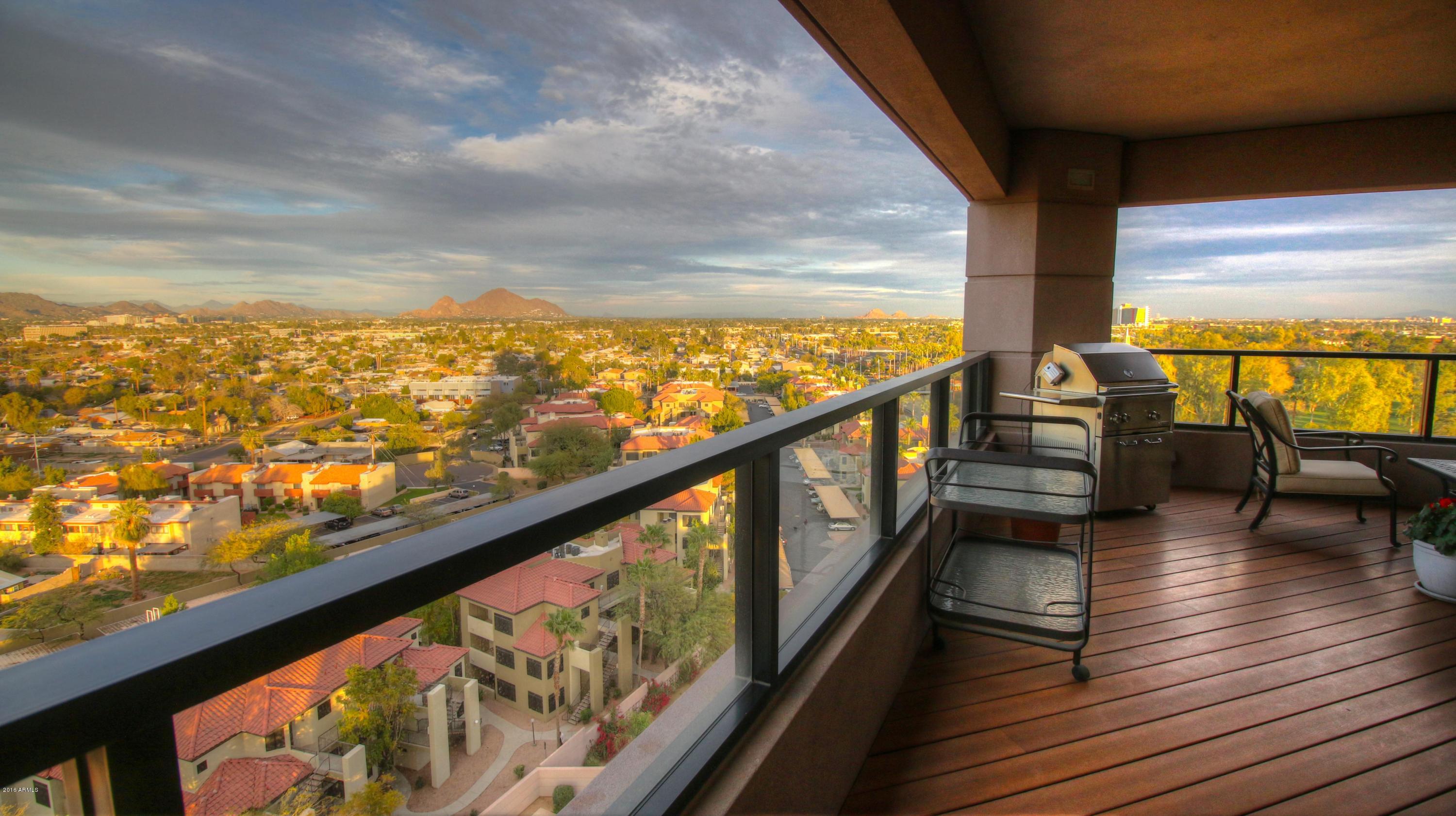1040 East Osborn Road, Unit 1002 Phoenix, AZ 85014 - Photo 23 of 34 Large patio for entertaining