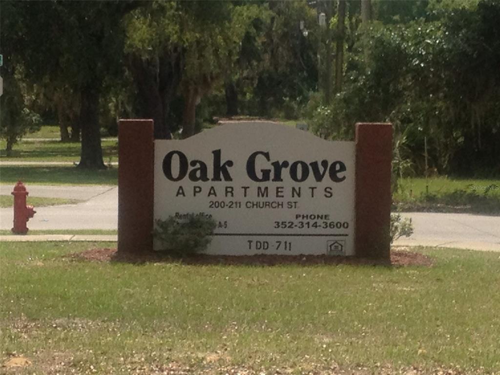 200 Church Street, Unit F2 Leesburg, FL 34748 - Photo 23 of 23 a view of outdoor space with garden and trees