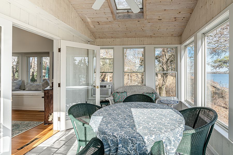 95 Hines Point Road Vineyard Haven, MA 02568 - Photo 12 of 43 a living room with furniture and a large window