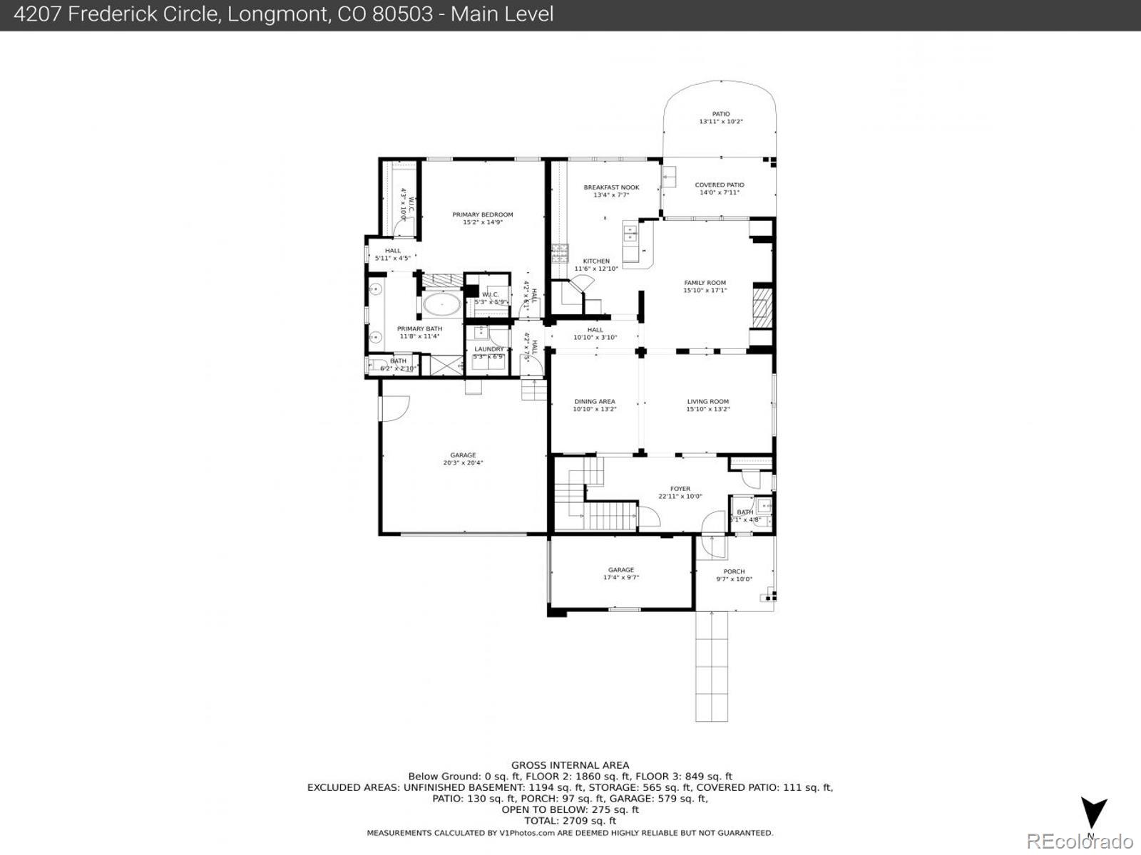 4207 Frederick Circle Longmont, CO 80503 - Photo 32 of 35 a picture of a bench in front of a building