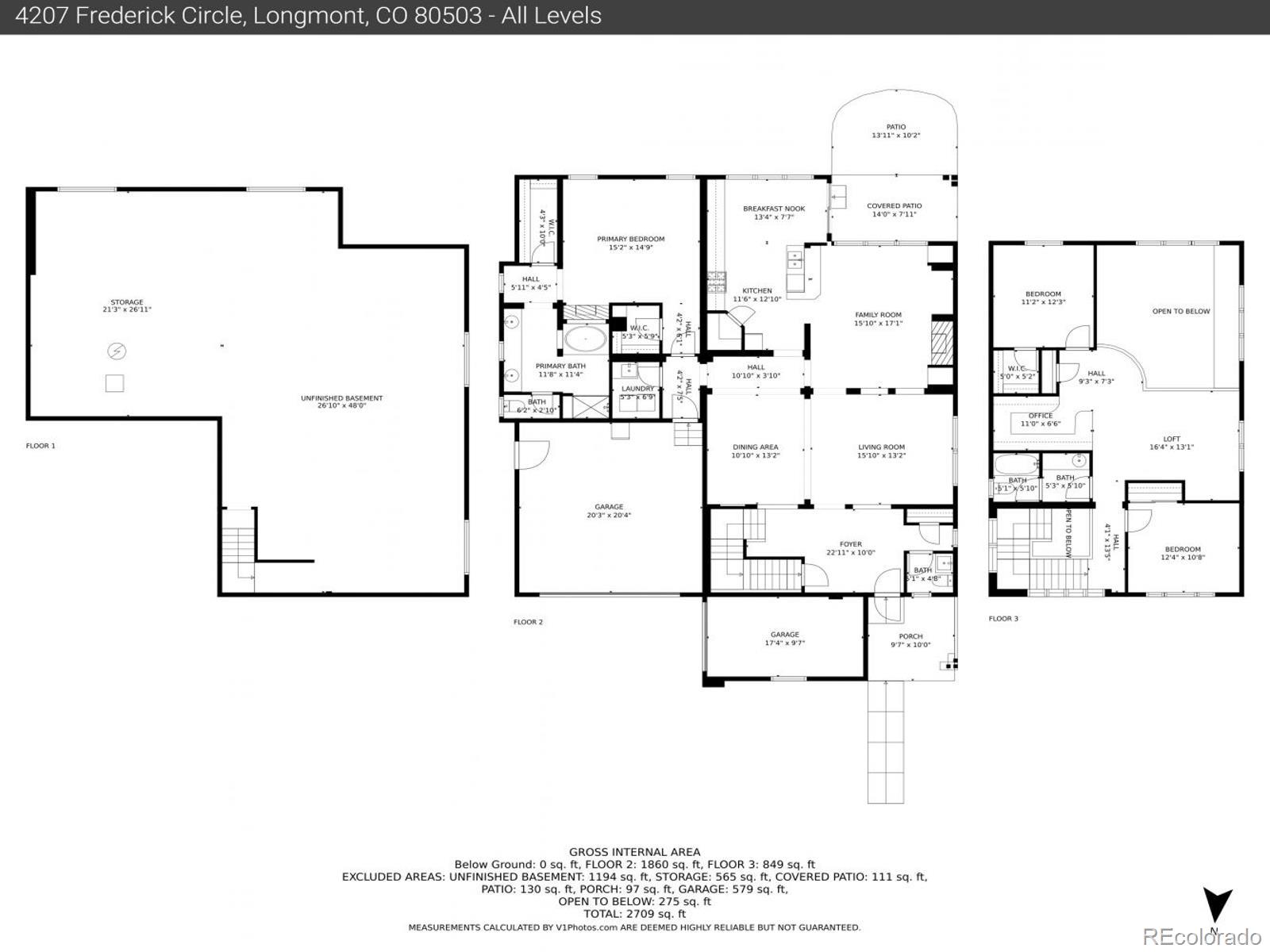 4207 Frederick Circle Longmont, CO 80503 - Photo 35 of 35 a picture of a room with wall paintings