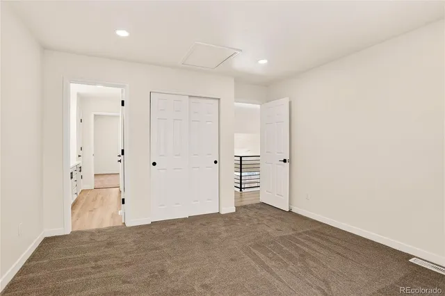 a view of empty room