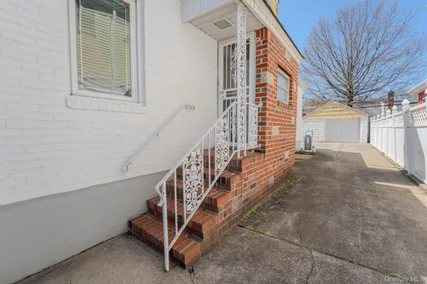 a view of a parking space in a house