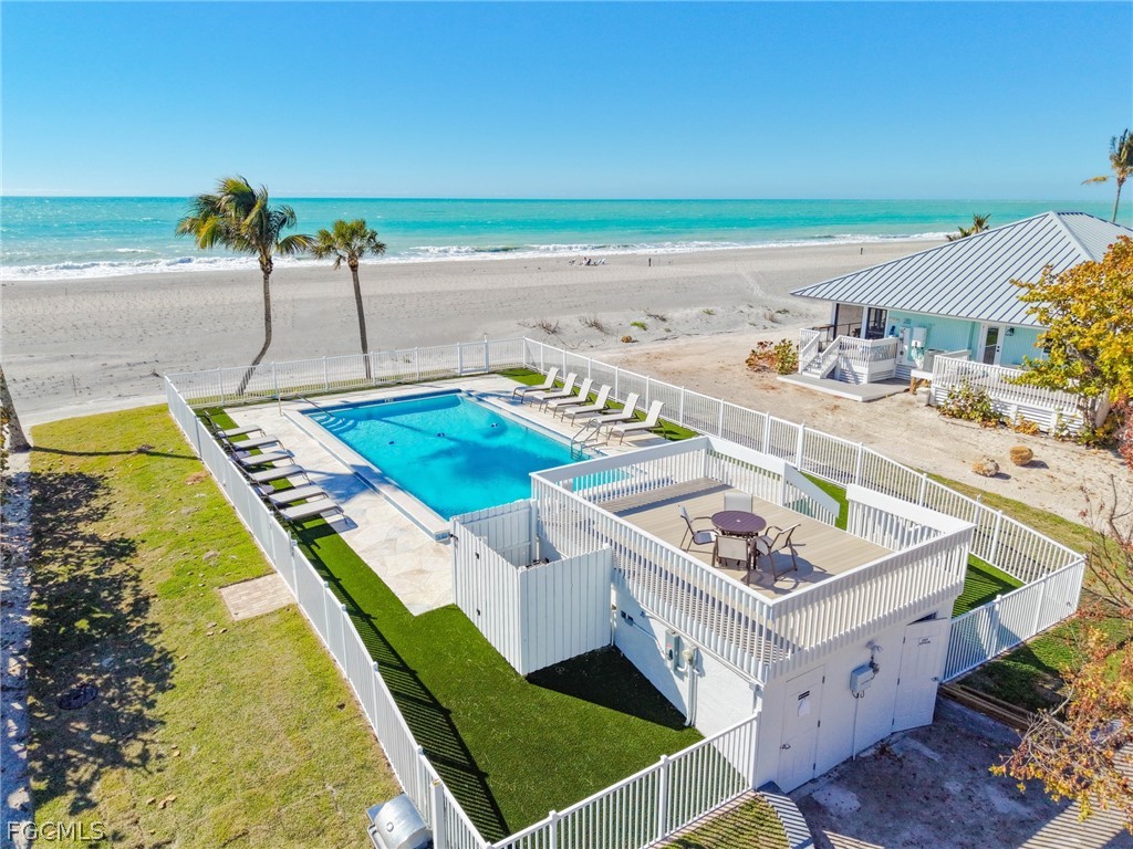 19 Beach Homes Captiva, FL 33924 - Photo 49 of 49 a view of a swimming pool with an ocean view