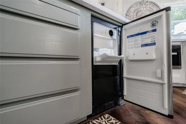 a view of a road with an ocean view