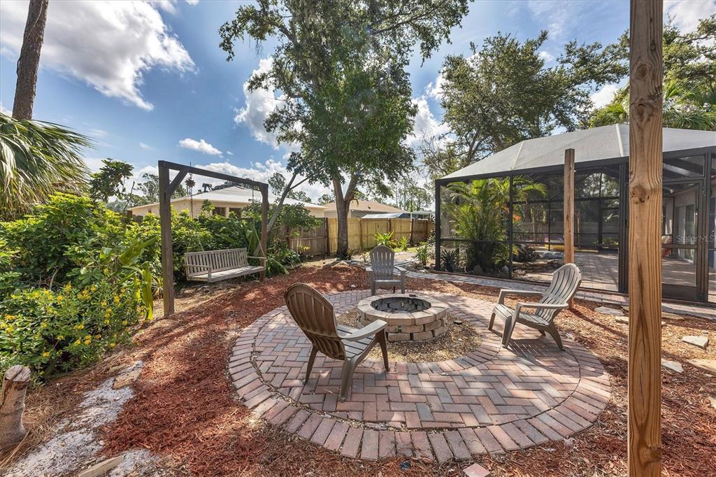 7192 North Paragon Road North Port, FL 34291 - Photo 31 of 40 a view of outdoor space yard deck patio and outdoor seating