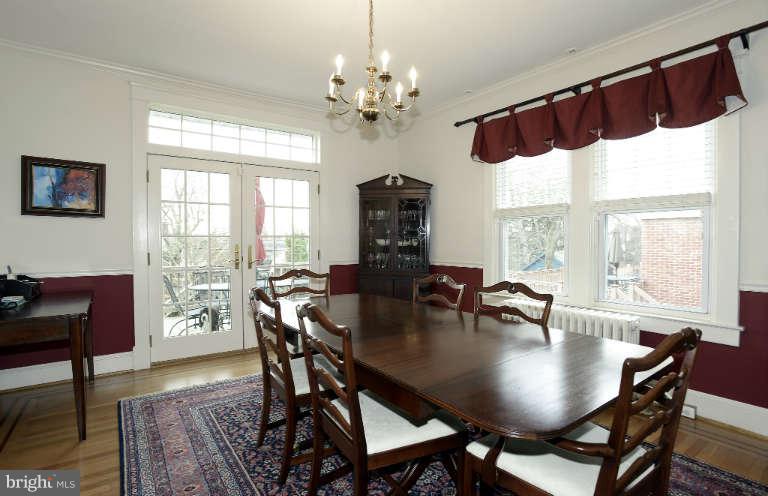 631 Anneslie Road Baltimore, MD 21212 - Photo 13 of 30 Dining Room leads to great deck.