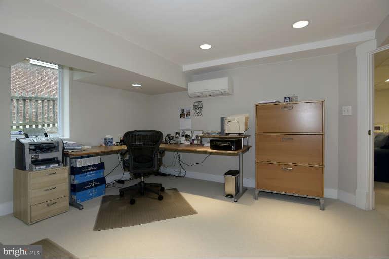 631 Anneslie Road Baltimore, MD 21212 - Photo 25 of 30 Bedroom 4. In lower level, with 4-ft egress window