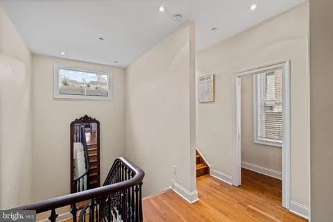 a view of livingroom with furniture and wooden floor