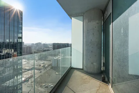 a view of a bathroom with shower