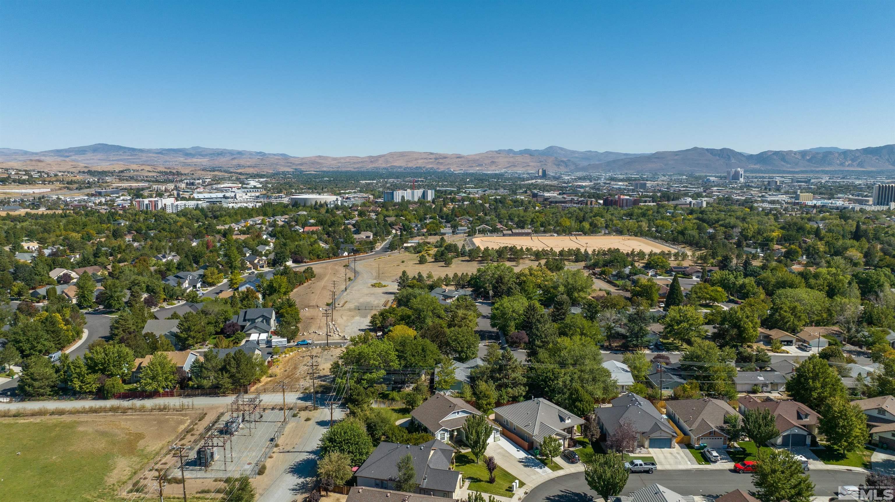 1462 Wessex Circle Reno, NV 89503 - Photo 37 of 40 an aerial view of residential house with outdoor space