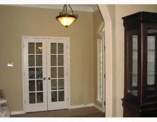 a view of empty room with a window