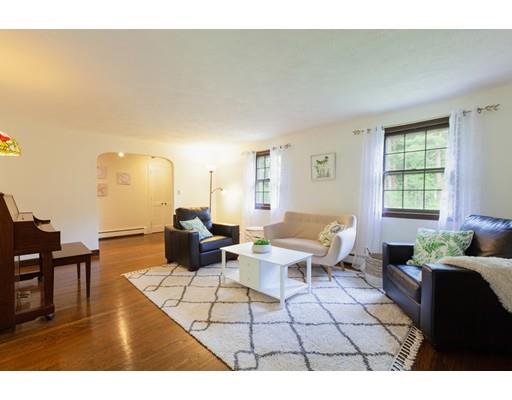 59 Rambling Road Sudbury, MA 01776 - Photo 3 of 24 a living room with furniture window and wooden floor