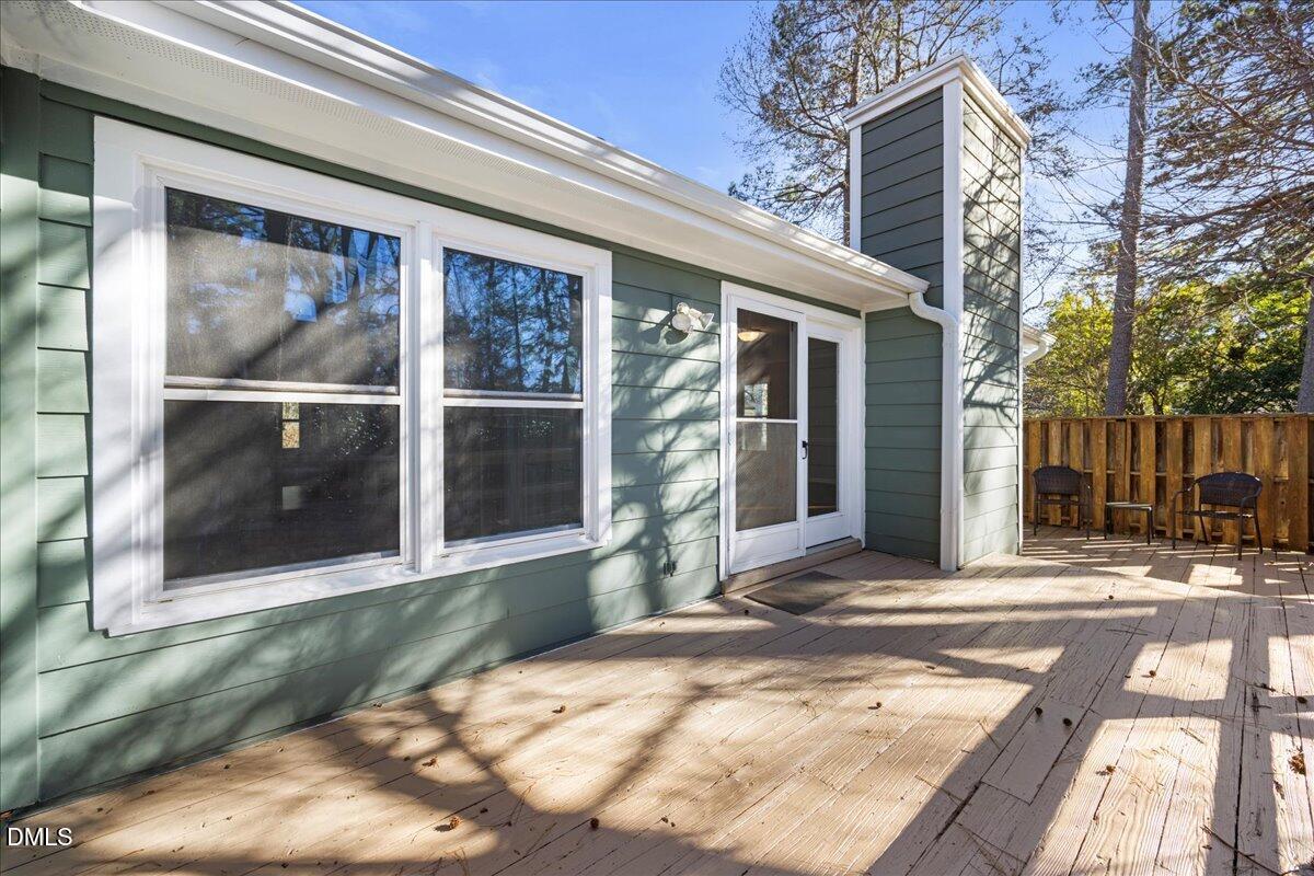 1511 Hemphill Drive Raleigh, NC 27609 - Photo 25 of 37 a view of a brick house with a large windows