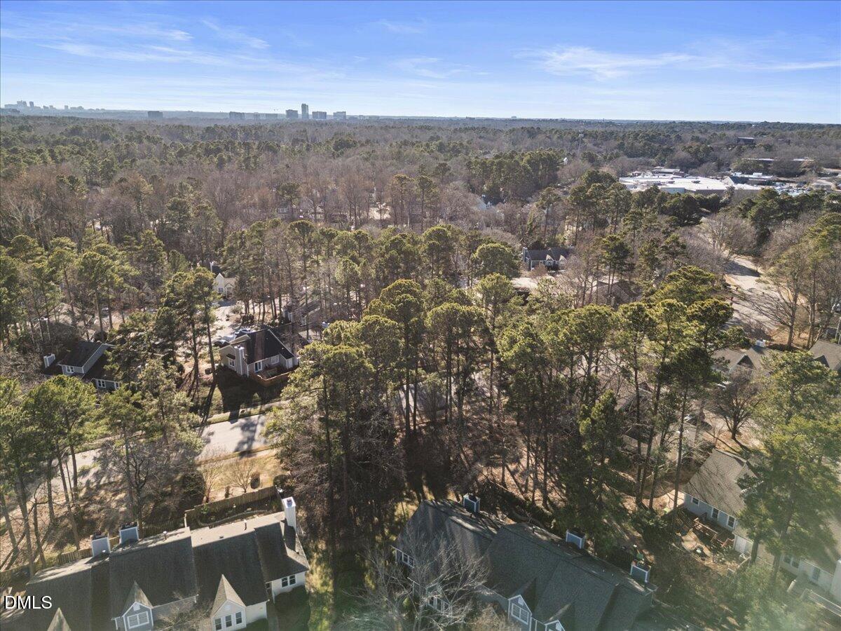 1511 Hemphill Drive Raleigh, NC 27609 - Photo 31 of 37 an aerial view of residential houses with outdoor space