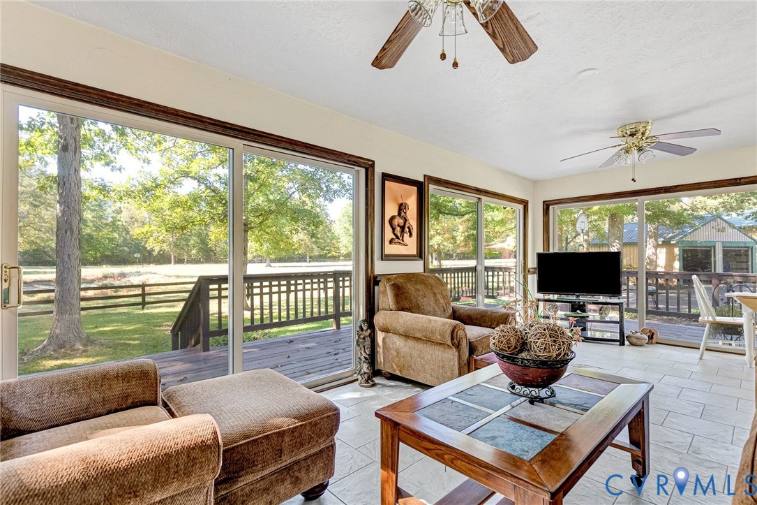 11516 Doswell Road Doswell, VA 23047 - Photo 14 of 50 a living room with furniture tv and a large window