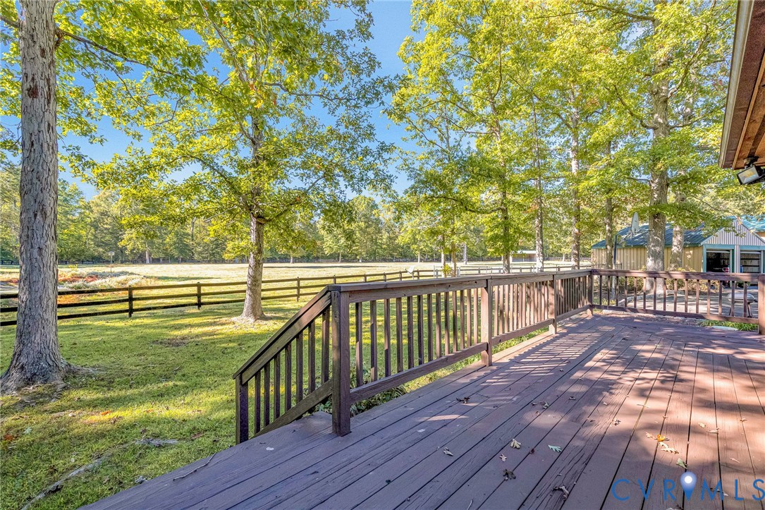 11516 Doswell Road Doswell, VA 23047 - Photo 30 of 50 a view of balcony with wooden floor and fence