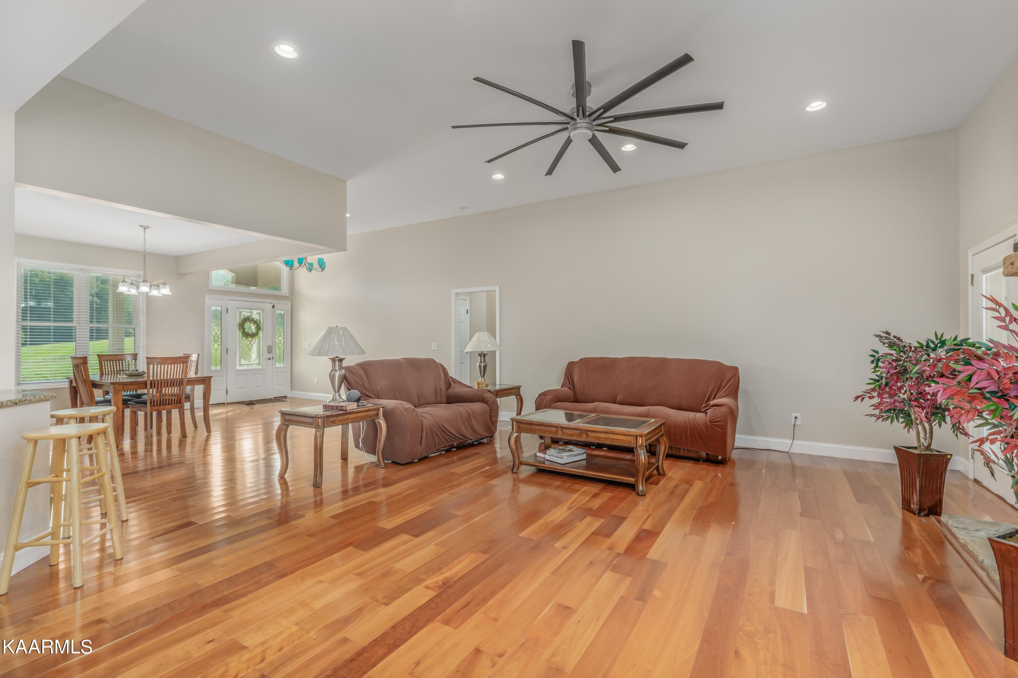 1335 Deep Springs Road Dandridge, TN 37725 - Photo 16 of 30 a living room with furniture and a wooden floor