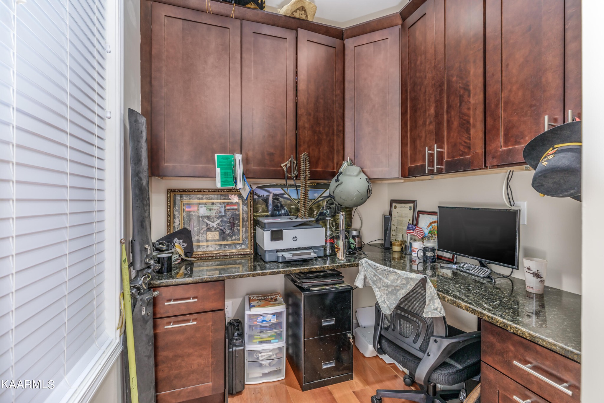 1335 Deep Springs Road Dandridge, TN 37725 - Photo 24 of 30 a view of a workspace with furniture and a window