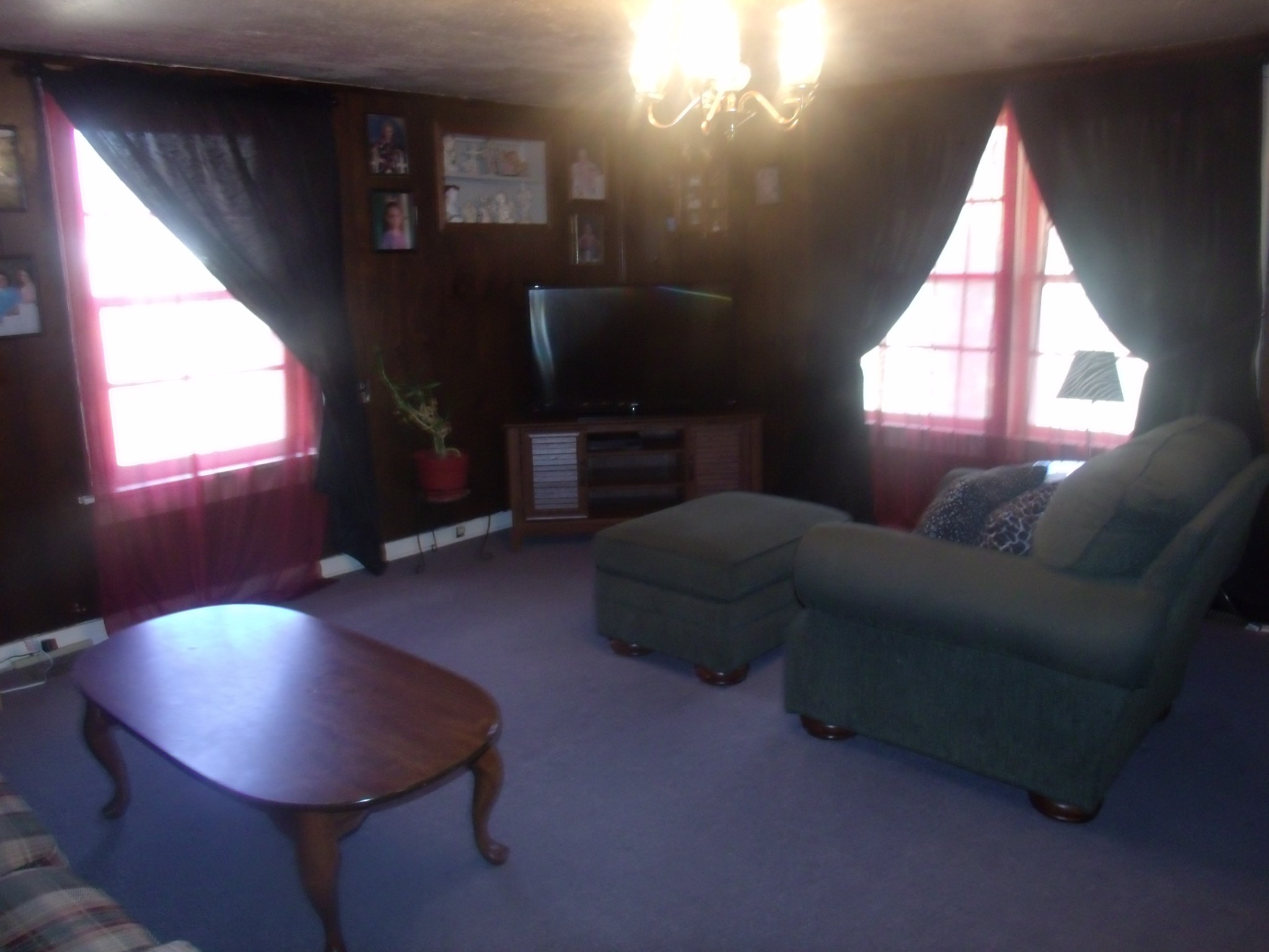 1310 Bevels Spring Road Goodspring, TN 38460 - Photo 19 of 30 a living room with furniture and a flat screen tv