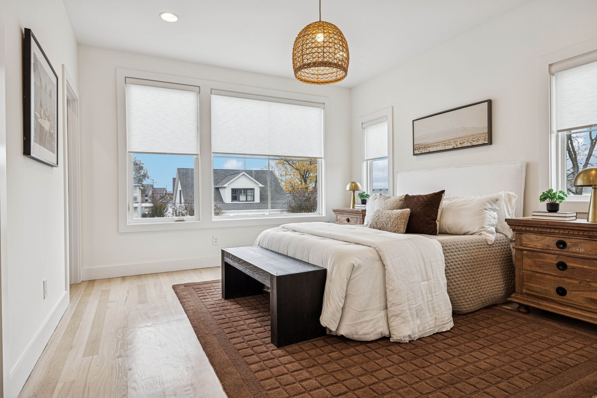 1403 10th Avenue North, Unit A Nashville, TN 37208 - Photo 16 of 53 a bedroom with bed and a window